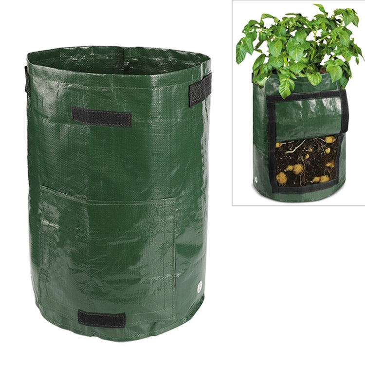10 Gallons Potato Planting PE Bags Vegetable Planting Grow Bags Farm Garden Supplies, Size: 35cm x 45cm, 35cm x 45cm