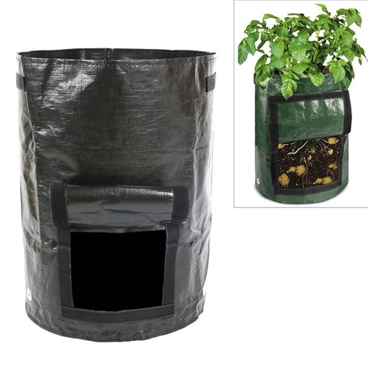 10 Gallons Potato Planting PE Bags Vegetable Planting Grow Bags Farm Garden Supplies, Size: 35cm x 50cm, 35cm x 50cm