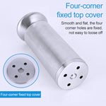 Stainless Steel Wire Drawing Thickened Column Sofa Furniture Cabinet Foot, Height: 350mm, 350mm