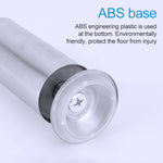 Stainless Steel Wire Drawing Thickened Column Sofa Furniture Cabinet Foot, Height: 400mm, 400mm