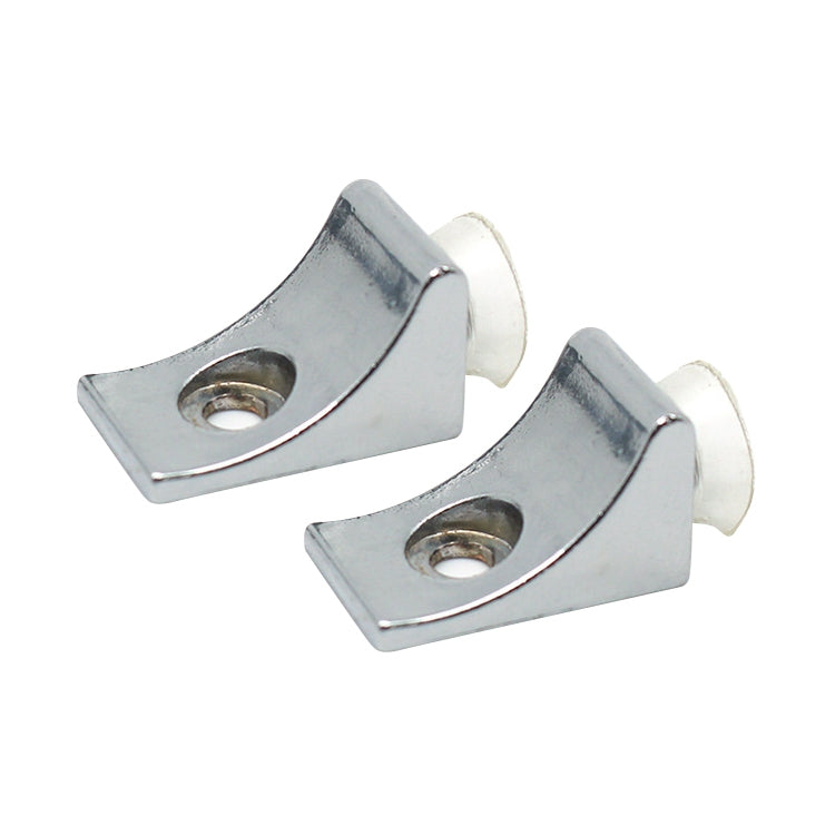 30 PCS Large Right Angle Thickened Zinc Alloy Bright Layer Sucker Plate Bracket, Weight: 12.2g, Large Right Angle