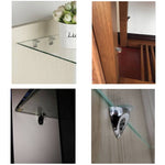 100 PCS Round Thickened Zinc Alloy Bright Layer Sucker Plate Bracket, D, Weight: 4.2g, Round, D