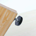 50 PCS Adjustable Foot Pad Furniture Screw Support Stub, M8x20, M8x20