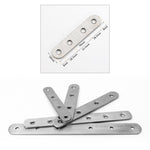 40 PCS Stainless Steel Connection Code Straight Connecting Piece, Number: 4, 4