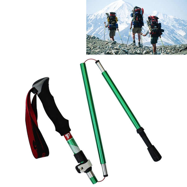 5 Node Portable Foldable Aluminium Alloy Alpenstocks Trekking Poles, Folding Length : 28.5CM, Folding Length : 28.5CM (Red), Folding Length : 28.5CM (Black), Folding Length : 28.5CM (Green), Folding Length : 28.5CM (Blue)