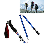 5 Node Portable Foldable Aluminium Alloy Alpenstocks Trekking Poles, Folding Length : 28.5CM, Folding Length : 28.5CM (Red), Folding Length : 28.5CM (Black), Folding Length : 28.5CM (Green), Folding Length : 28.5CM (Blue)