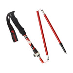 5 Node Portable Foldable Aluminium Alloy Alpenstocks Trekking Poles, Folding Length : 35CM, Folding Length : 35CM (Red), Folding Length : 35CM (Black), Folding Length : 35CM (Green), Folding Length : 35CM (Blue)