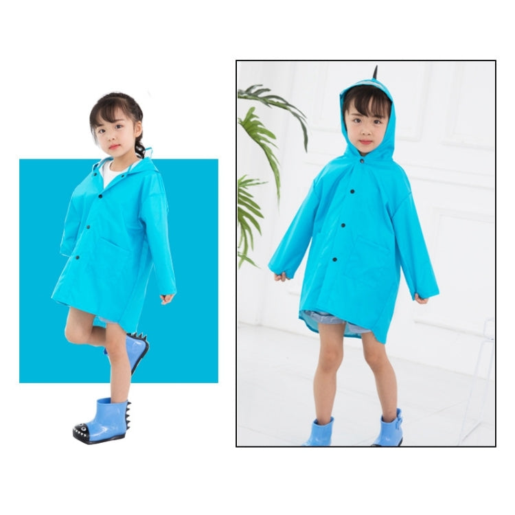 Cartoon Dinosaur Children Fashion Raincoat Size: XXL, Size: XXL