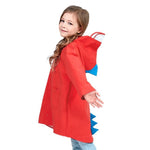 Cartoon Dinosaur Children Fashion Raincoat Size: XXXL, Size: XXXL