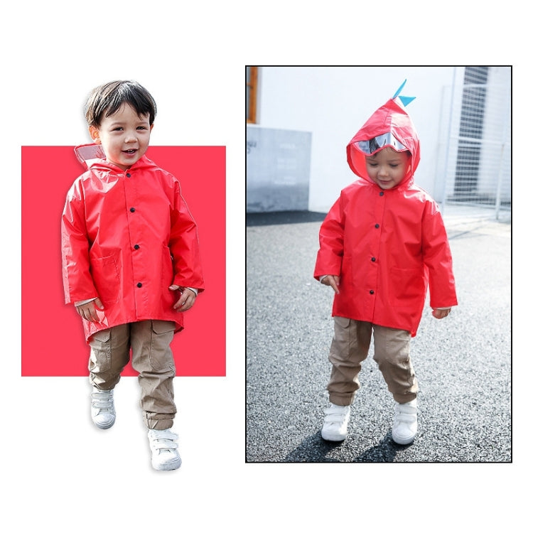Cartoon Dinosaur Children Fashion Raincoat Size: XXXL, Size: XXXL