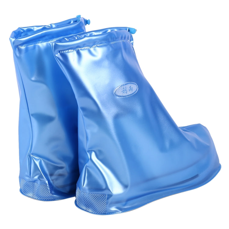 Fashion PVC Non-slip Waterproof Thick-soled Shoe Cover Size: S, Size: S