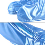 Fashion PVC Non-slip Waterproof Thick-soled Shoe Cover Size: S, Size: S