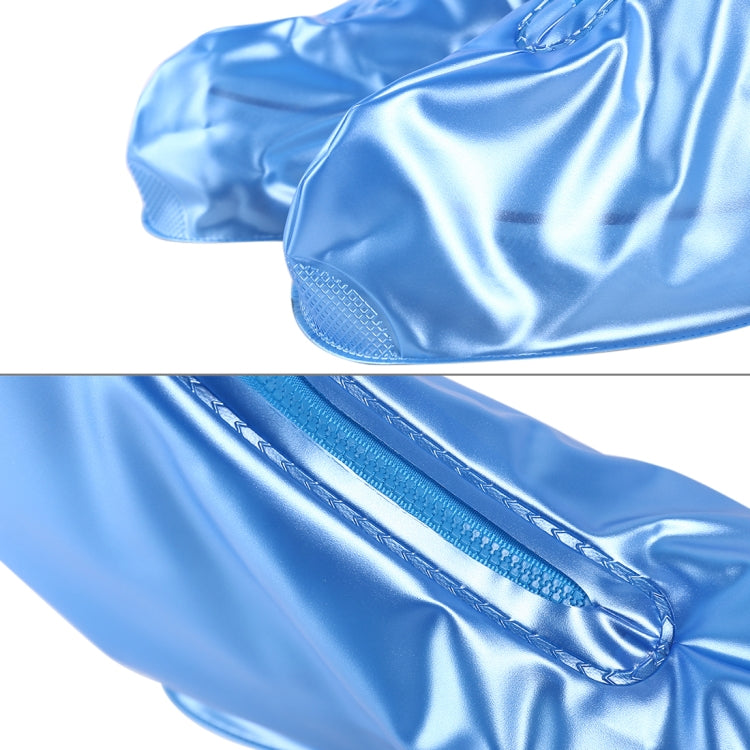 Fashion PVC Non-slip Waterproof Thick-soled Shoe Cover Size: S, Size: S