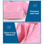 Fashion Children PVC Non-slip Waterproof Thick-soled Shoe Cover Size: XL, Size: XL