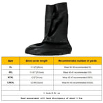 High Tube Rainproof Snowproof Adult Shoe Cover Size: XXL, Size: XXL