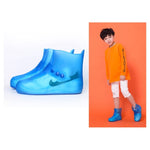 Fashion Integrated PVC Waterproof  Non-slip Shoe Cover with Thickened Soles Size: 44-45, Size: 44-45