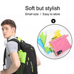 Fashion Adult Lightweight EVA Transparent Frosted Raincoat Big Hat With Pocket Size: L