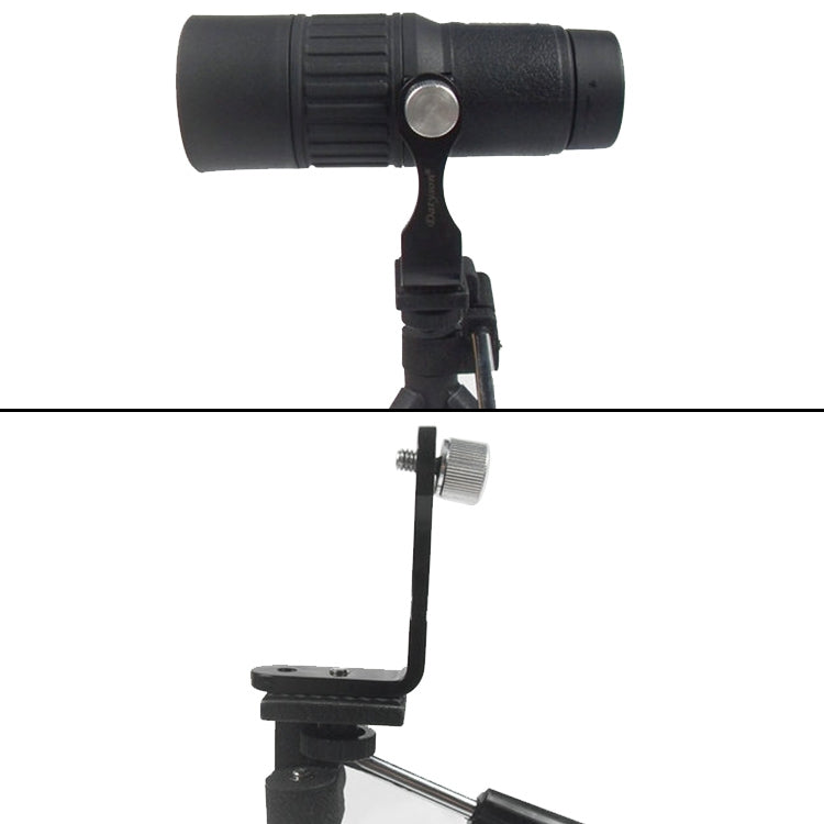 Datyson 5P0008 Telescope Tripod Connector All Metal L-shaped Adapter Adapter Bracket, 5P0008