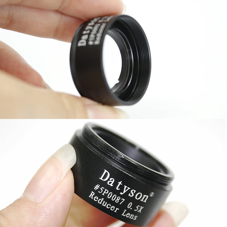 Datyson 5P0087 Fine Thread Astronomical Telescope Accessories 1.25 inch 0.5X Defocusing Lens Reducer, 5P0087 Fine Thread