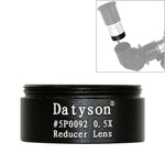 Datyson 5P0092 Coarse Threaded Astronomical Telescope Accessories 1.25 inch 0.5X Reduced Focus Lens Reduced Power Lens, 5P0092 Coarse Threaded