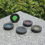 Datyson 5P9954 Astronomical Telescope Accessories 1.25 inch Planet Moon Nebula Filter Neutral Edition, Purple, Red, Yellow, Black, Orange, Pink, Green, Blue