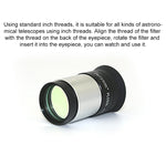 Datyson 5P9973 Telescope UHC Blocking Urban Light Pollution 1.25 inch Light Pollution Blocking Filter, Blocking Filter