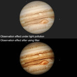 Datyson 5P9973 Telescope UHC Blocking Urban Light Pollution 1.25 inch Light Pollution Blocking Filter, Blocking Filter