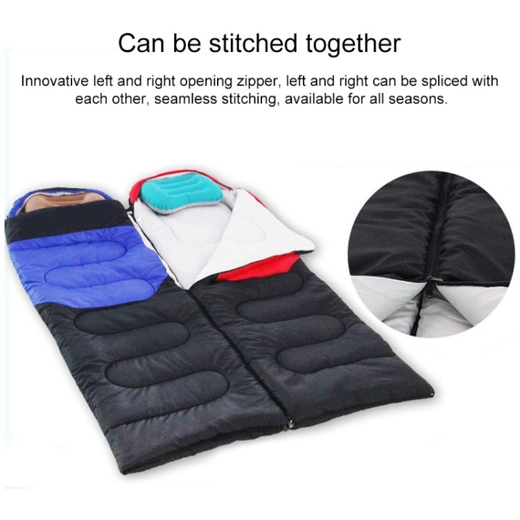 Outdoor Camping Sleeping Bag Splicing Indoor Cotton Sleeping Bed, Size: 210x80cm, Weight: 1.6kg, 1.6kg