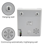 LCD Screen Electronic Time Clock Paper Card English Attendance Machine Punch Machine, Support Music Bell, LCD Screen