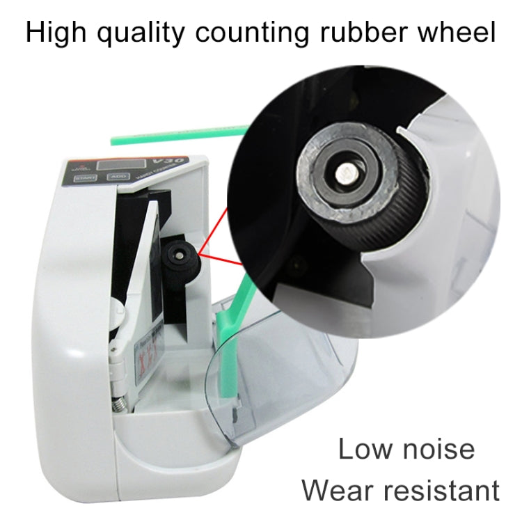 V30 Mini Portable Multi Paper Currency Counting Money Counter, UK Plug, UK Plug