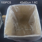 100 PCS 1.6C Dust-proof Moisture-proof Plastic PE Packaging Bag, Size: 45cm x 60cm, 45cm x 60cm