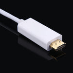 كابل محول Mini DisplayPort ذكر إلى HDMI ذكر بطول 1.8 متر