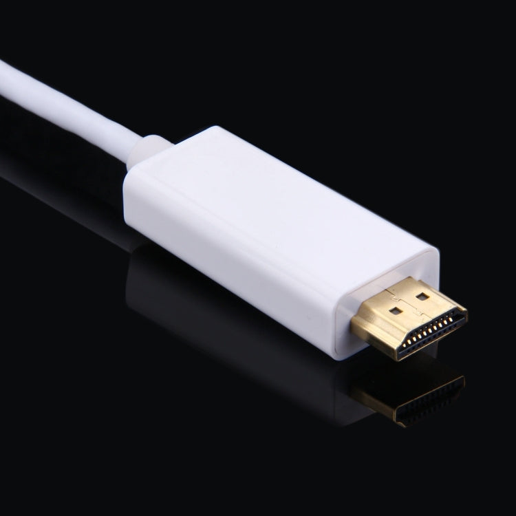 كابل محول Mini DisplayPort ذكر إلى HDMI ذكر بطول 1.8 متر