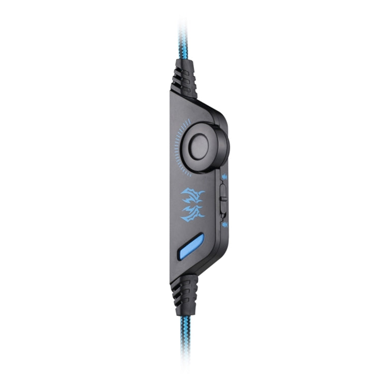 KOTION EACH G9000 3.5mm Game Gaming Headphone Headset Earphone Headband with Microphone LED Light for Laptop / Tablet / Mobile Phones,Cable Length: About 2.2m, G9000