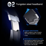 KOTION EACH G9000 3.5mm Game Gaming Headphone Headset Earphone Headband with Microphone LED Light for Laptop / Tablet / Mobile Phones,Cable Length: About 2.2m, G9000