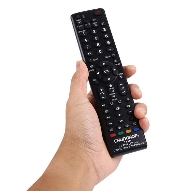 جهاز تحكم عن بعد عالمي CHUNGHOP E-P914 لتلفزيونات PHILIPS LED LCD HDTV 3DTV، لتلفزيون PHILIPS