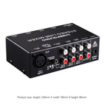 LINEPAUDIO B895 Five-channel Stereo Microphone Mixer with Earphone Monitoring