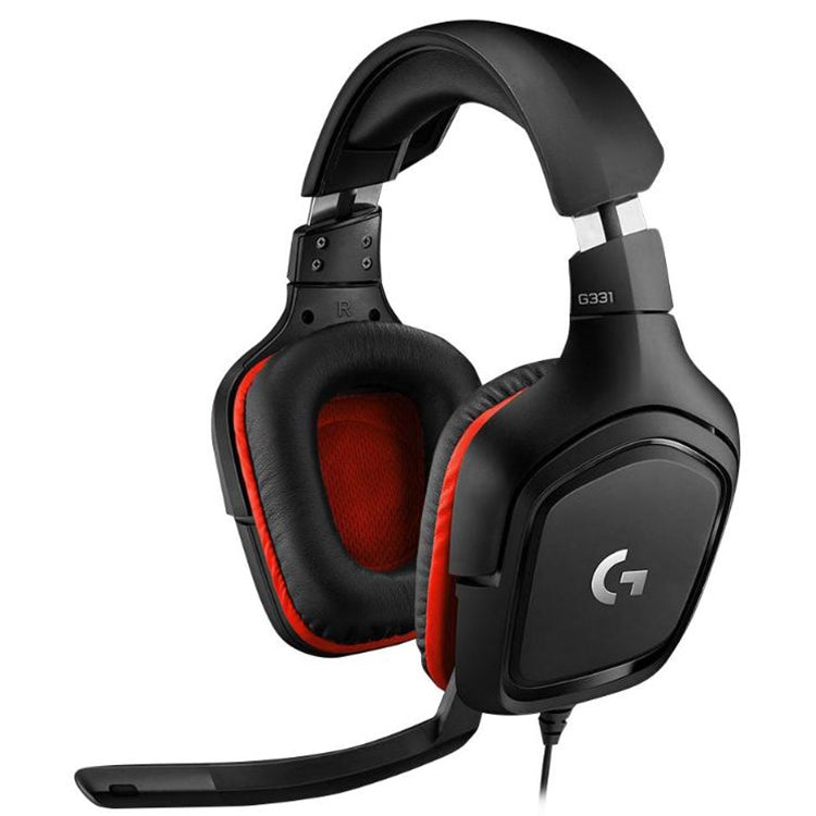 Logitech G331 Dolby 7.1 Surround Sound Stereo Folding Noise Reduction Competition Gaming Headset, G331