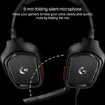 Logitech G331 Dolby 7.1 Surround Sound Stereo Folding Noise Reduction Competition Gaming Headset, G331
