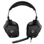Logitech G431 Dolby 7.1 Surround Sound Stereo Folding Noise Reduction Competition Gaming Headset, G431