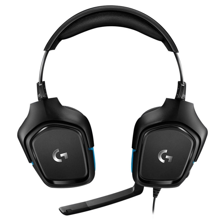 Logitech G431 Dolby 7.1 Surround Sound Stereo Folding Noise Reduction Competition Gaming Headset, G431