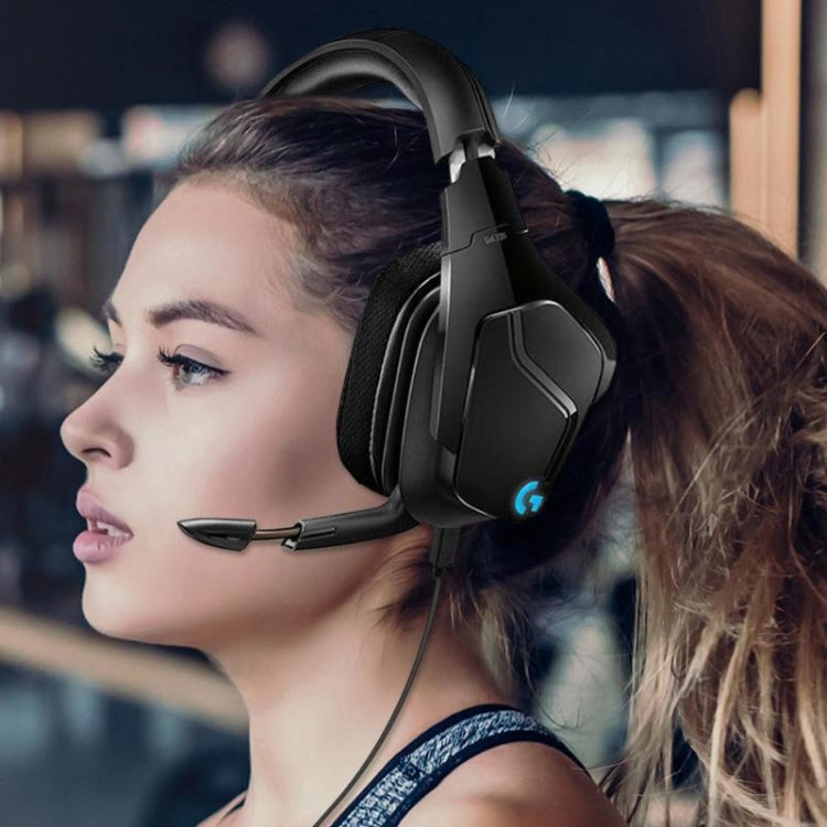 Logitech G633S Dolby 7.1 Surround Sound Stereo Colorful Lighting Noise Reduction Competition Gaming Wired Headset, G633S