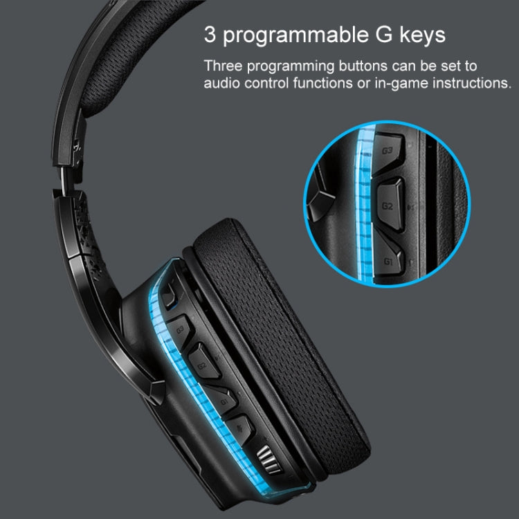 Logitech G633S Dolby 7.1 Surround Sound Stereo Colorful Lighting Noise Reduction Competition Gaming Wired Headset, G633S