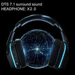 Logitech G633S Dolby 7.1 Surround Sound Stereo Colorful Lighting Noise Reduction Competition Gaming Wired Headset, G633S
