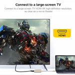 محول V125 UCB-C / Type-C ذكر إلى PD + HDMI + USB 3.0 أنثى 3 في 1، 3 في 1