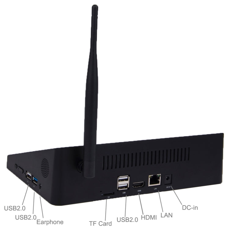 TV Box Style PiPo X9S Windows 10 Mini PC + 8.9 inch Tablet, Intel Celeron N4020 1.10GHz, RAM: 4GB, ROM: 64GB, Support WiFi / LAN / BT4.0 / HDMI, 4GB+64GB TV Box