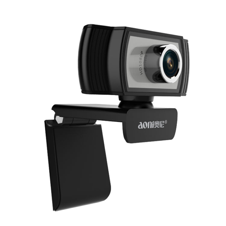 كاميرا ويب Aoni C33 بجودة FHD 1080p للبث المباشر والمؤتمرات والتعليم مع ميكروفون، توصيل وتشغيل بدون برامج، C33