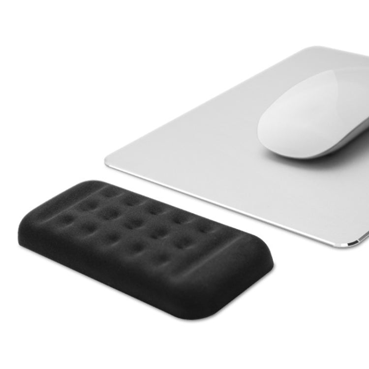 Mechanical Keyboard Wrist Rest Memory Foam Mouse Pad, Size : Single Hand (Black), Size : Single Hand