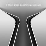 Circle Shape Aluminum Alloy Double-sided Non-slip Mat Desk Mouse Pad, Circle Shape