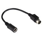 كابل طاقة DC 4 دبابيس DIN إلى 5.5 × 2.5 مم، 4 دبابيس
